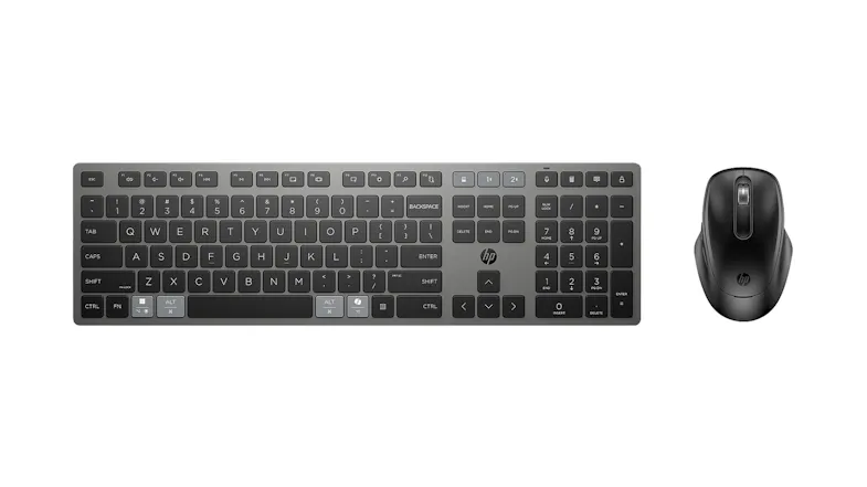 HP 720 Multi-Device Rechargeable Wireless Keyboard & Mouse Combo - Black (9T5A9AA) HP 720 Multi-Device Rechargeable Wireless Keyboard & Mouse Combo - Black (9T5A9AA)