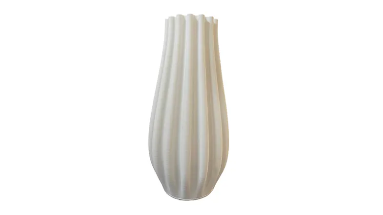 Steffi White Ceramic Vase - Small Steffi White Ceramic Vase - Small