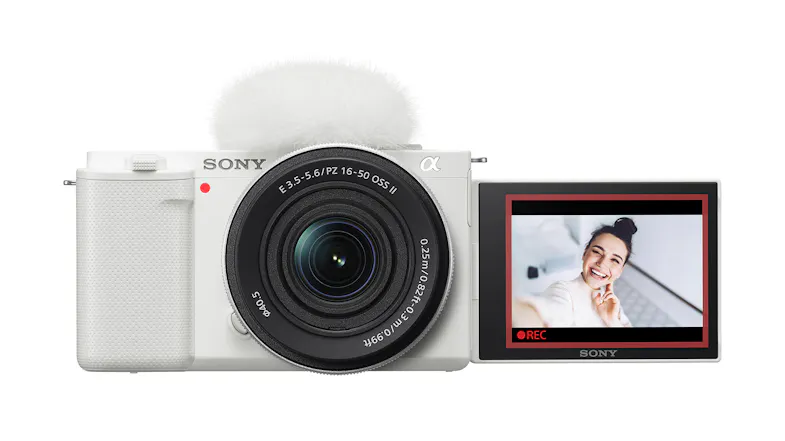 Sony Alpha ZV-E10 Mirrorless Camera (White) with 16-50mm f/3.5-5.6 OSS II Lens Sony Alpha ZV-E10 Mirrorless Camera (White) with 16-50mm f/3.5-5.6 OSS II Lens