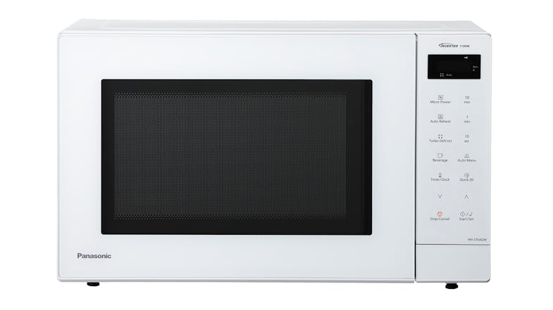 Panasonic 32L Solo Inverter 1100W Microwave - White (NN-ST64QWQPQ) Panasonic 32L Solo Inverter 1100W Microwave - White (NN-ST64QWQPQ)