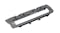 A right-facing angled view of the underside of the main brush cover A right-facing angled view of the underside of the main brush cover