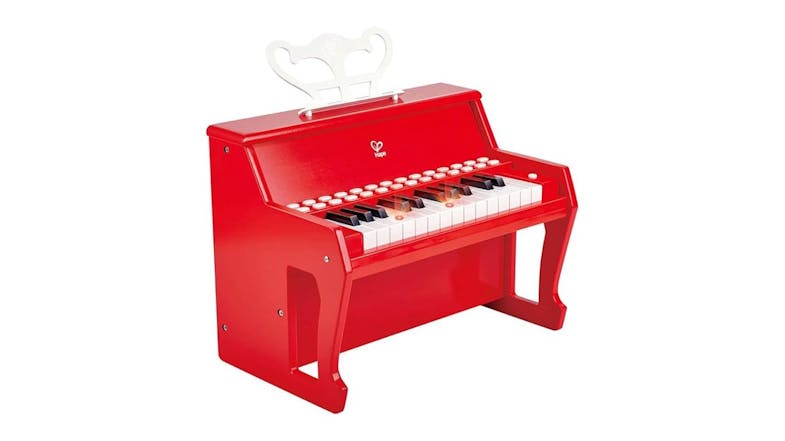 A side view of Hape Learn With Lights Children’s Piano A side view of Hape Learn With Lights Children’s Piano