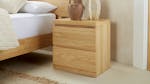 Echo 2 Drawer Bedside Table Echo 2 Drawer Bedside Table