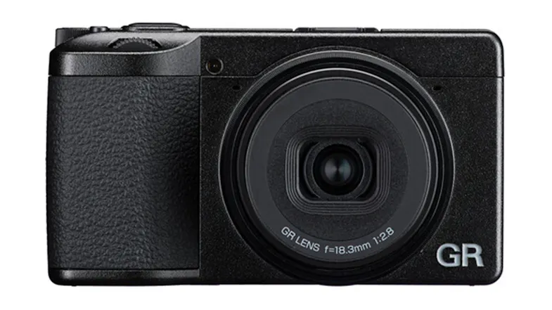 Front view of Ricoh GR IV Digital Camera. Front view of Ricoh GR IV Digital Camera.