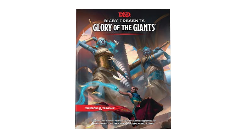 A book cover of the D&D - Bigby Presents: Glory of the Giants A book cover of the D&D - Bigby Presents: Glory of the Giants