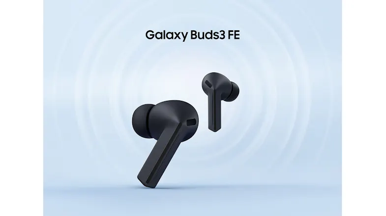Black wireless earbuds with concentric sound wave Black wireless earbuds with concentric sound wave