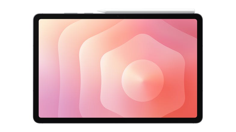 Samsung Galaxy Tab S11 5G with thin bezels and a stylus attached along its side edge Samsung Galaxy Tab S11 5G with thin bezels and a stylus attached along its side edge