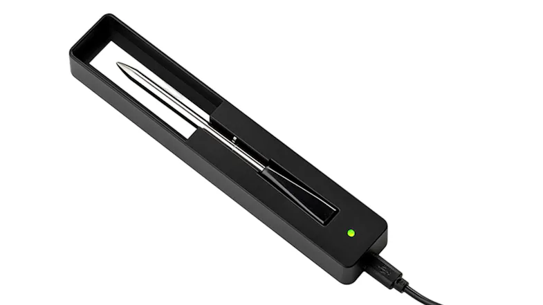 A front view of the smart probe meat thermometer A front view of the smart probe meat thermometer