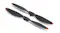 A pair of black propellers for the DJI Mini 5 Pro Drone A pair of black propellers for the DJI Mini 5 Pro Drone