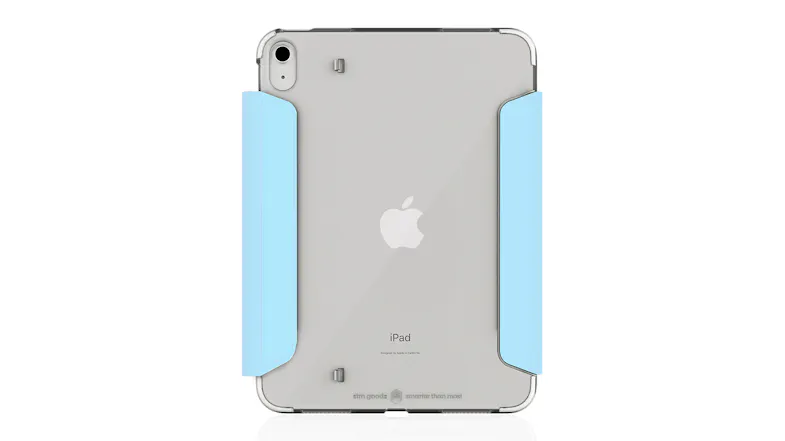 Rear view of the iPad 10.9 case, highlighting its clear back design Rear view of the iPad 10.9 case, highlighting its clear back design