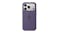 Purple fog iPhone 17 Pro case with Apple logo on the back Purple fog iPhone 17 Pro case with Apple logo on the back