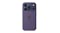 Rear view of a purple fog iPhone 17 Pro case with the device's triple-camera module showing Rear view of a purple fog iPhone 17 Pro case with the device's triple-camera module showing