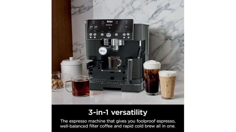 An infographic that includes a text which highlights the machine's 3-in-1 versatility An infographic that includes a text which highlights the machine's 3-in-1 versatility
