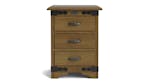 Nordic 3 Drawer Bedside Table, NZ-made bedroom drawers crafted from NZ pine, stylish and durable wooded furniture - Crate Nordic 3 Drawer Bedside Table, NZ-made bedroom drawers crafted from NZ pine, stylish and durable wooded furniture - Crate