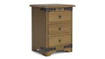 Nordic 3 Drawer Bedside Table, NZ-made bedroom drawers crafted from NZ pine, stylish and durable wooded furniture - Crate Nordic 3 Drawer Bedside Table, NZ-made bedroom drawers crafted from NZ pine, stylish and durable wooded furniture - Crate