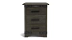 Nordic 3 Drawer Bedside Table, NZ-made bedroom drawers crafted from NZ pine, stylish and durable wooded furniture - Greywash Nordic 3 Drawer Bedside Table, NZ-made bedroom drawers crafted from NZ pine, stylish and durable wooded furniture - Greywash