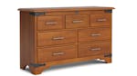 Nordic 7 Drawer Tallboy, NZ-made bedroom drawers crafted from NZ pine, stylish and durable wooded furniture – Maple Nordic 7 Drawer Tallboy, NZ-made bedroom drawers crafted from NZ pine, stylish and durable wooded furniture – Maple