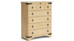 Nordic 7 Drawer Scotch Chest, NZ-made bedroom drawers crafted from NZ pine, stylish and durable wooded furniture – Lt Oak Nordic 7 Drawer Scotch Chest, NZ-made bedroom drawers crafted from NZ pine, stylish and durable wooded furniture – Lt Oak