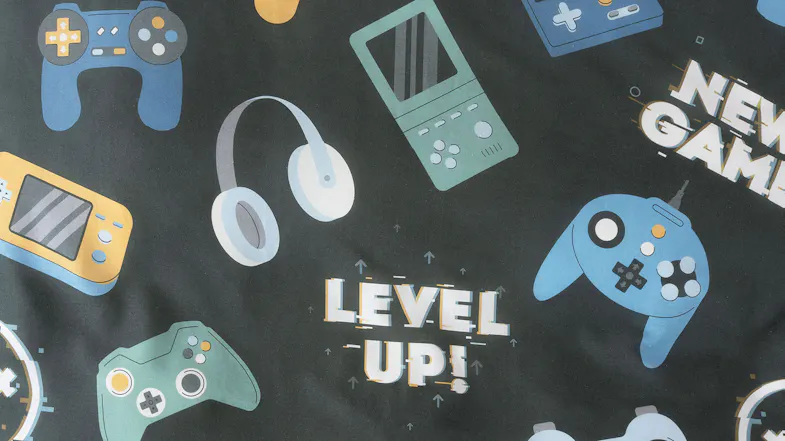 Game Over Duvet Cover Set by Squiggles Game Over Duvet Cover Set by Squiggles