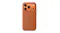 Terra cotta iPhone 17 Pro case with Apple logo on the back Terra cotta iPhone 17 Pro case with Apple logo on the back