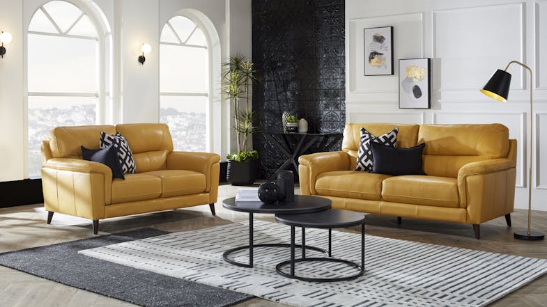 Braxton 2 Piece Leather Lounge Suite Braxton 2 Piece Leather Lounge Suite