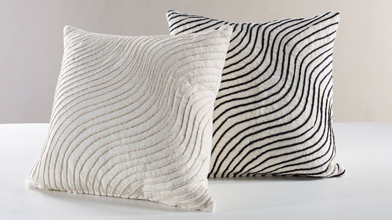 Elba Square Cushion by L'Avenue Elba Square Cushion by L'Avenue