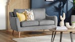 Bailey 2 Piece Fabric Lounge Suite - Grey Bailey 2 Piece Fabric Lounge Suite - Grey