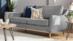 Bailey 2 Piece Fabric Lounge Suite - Grey Bailey 2 Piece Fabric Lounge Suite - Grey