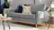 Bailey 2 Piece Fabric Lounge Suite - Grey Bailey 2 Piece Fabric Lounge Suite - Grey