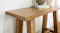 A close-up view of the hall table showcasing its beautiful pine timber finish A close-up view of the hall table showcasing its beautiful pine timber finish