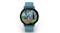 A front view of the Bounce 2 Smartwatch showing a blue dinosaur on the screen A front view of the Bounce 2 Smartwatch showing a blue dinosaur on the screen