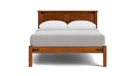 Nordic Queen Low Foot Panelled Bed Frame - Maple Nordic Queen Low Foot Panelled Bed Frame - Maple