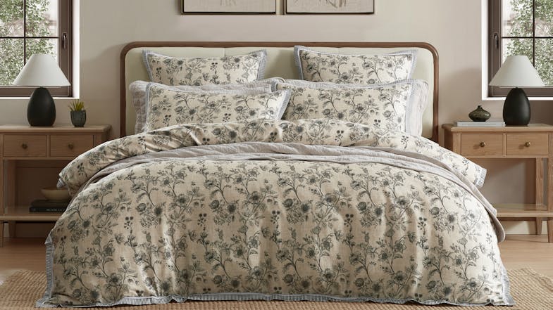 Perpetua Natural Duvet Cover Set by Private Collection Perpetua Natural Duvet Cover Set by Private Collection