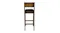 Rear view of a Barclay Bar Chair, showcasing its sturdy frame Rear view of a Barclay Bar Chair, showcasing its sturdy frame