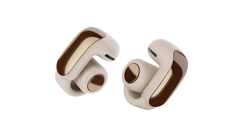 A pair of Bose wireless open-ear headphones A pair of Bose wireless open-ear headphones