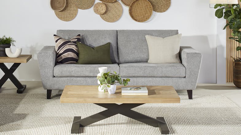 Stratus 3 Seater Fabric Sofa Stratus 3 Seater Fabric Sofa