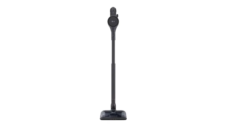 Handstick vacuum with telescoping pipe extended Handstick vacuum with telescoping pipe extended