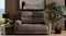 Brown Eathon Fabric 2 Seater Electric Recliner Sofa in a stylish living room with wooden panel walls Brown Eathon Fabric 2 Seater Electric Recliner Sofa in a stylish living room with wooden panel walls