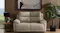 Beige Eathon Fabric 2 Seater Electric Recliner Sofa placed in a modern living room with decor Beige Eathon Fabric 2 Seater Electric Recliner Sofa placed in a modern living room with decor