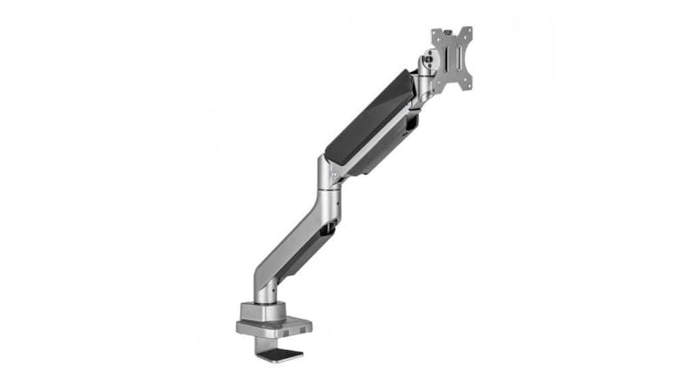 A right angle of a single-screen monitor arm A right angle of a single-screen monitor arm