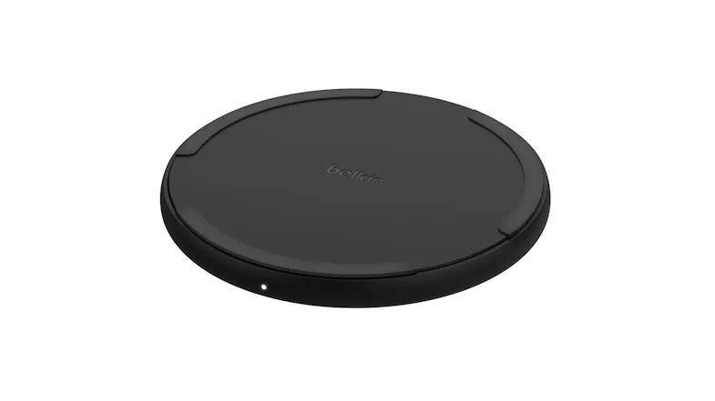 Belkin wireless pad with LED and raised grip sections Belkin wireless pad with LED and raised grip sections