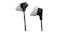JBL earphones with ergonomic white tips and flat black cable JBL earphones with ergonomic white tips and flat black cable