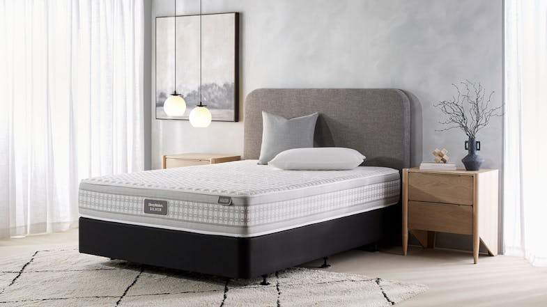 Eclipse mattress shown in full bedroom setting. Eclipse mattress shown in full bedroom setting.
