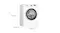 A Bosch washing machine with labelled dimensions A Bosch washing machine with labelled dimensions