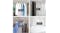 A collage of stainless-steel rods used in balcony, indoor spaces, wardrobe, and bathroom A collage of stainless-steel rods used in balcony, indoor spaces, wardrobe, and bathroom
