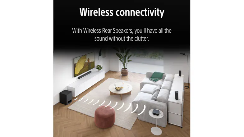 A promotional graphic showcasing wireless connectivity A promotional graphic showcasing wireless connectivity