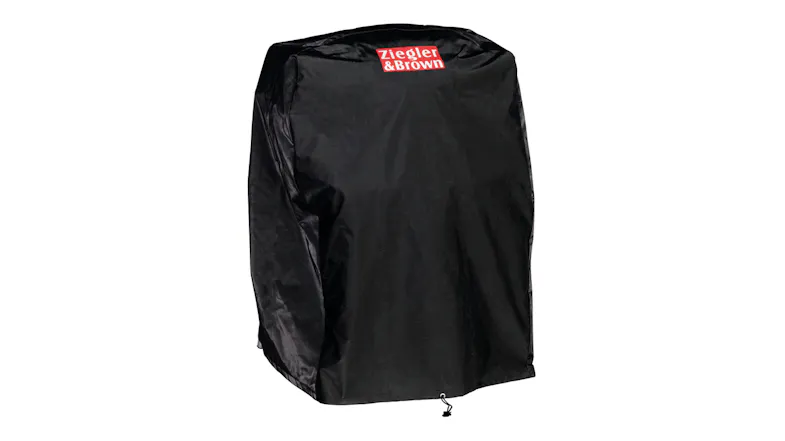 Black full-length large cover designed to fit the Ziggy Classic 2 Burner Gas BBQ with cart Black full-length large cover designed to fit the Ziggy Classic 2 Burner Gas BBQ with cart
