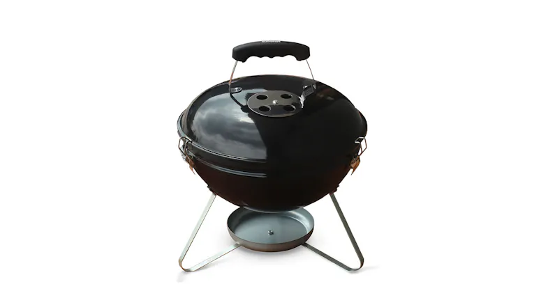 A front view of the Billabong Portable Kettle BBQ A front view of the Billabong Portable Kettle BBQ