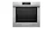 Front view of a closed Fisher & Paykel Series 11 built-in steam oven in brushed silver finish Front view of a closed Fisher & Paykel Series 11 built-in steam oven in brushed silver finish