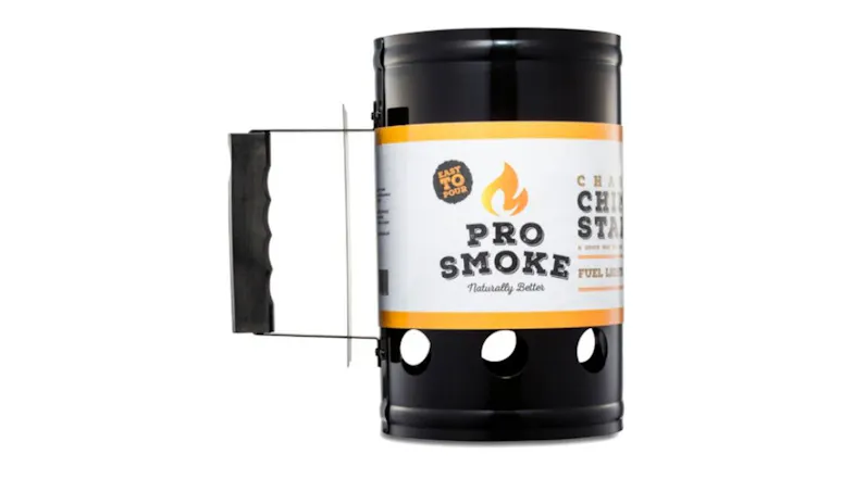 Pro Smoke Charcoal Chimney Starter Pro Smoke Charcoal Chimney Starter